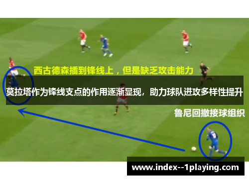 莫拉塔作为锋线支点的作用逐渐显现，助力球队进攻多样性提升
